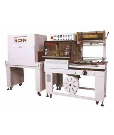 White Automatic Shrink Wrapping Machine