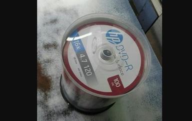 Hp 4.7Gb Blank Dvd Disc Diameter: Vary Inch (In)