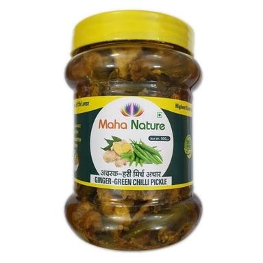 Pure Ginger And Green Chilli Pickle