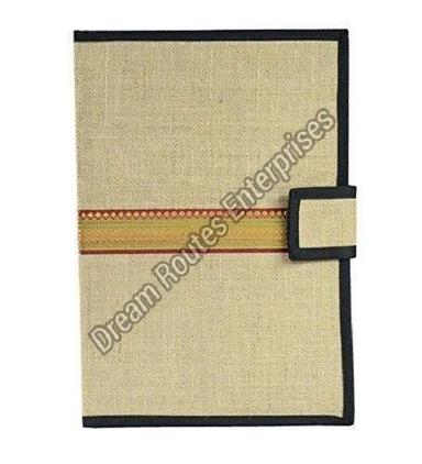 Plain Jute File Folder Size: A/4