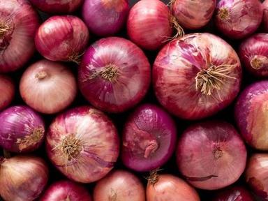 Cooked Fresh Red Round Onion