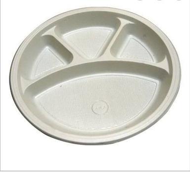 Disposable White Plastic Plate