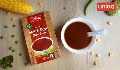 Chinese Natural Instant Jain Hot And Sour Soup Mix Powder, 100Gm