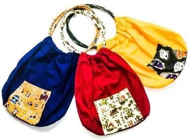 Multicolor Fancy Cotton Tote Bags