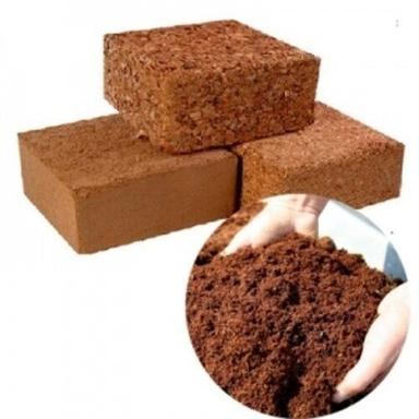 Light Brown Coir Coco Peat Blocks