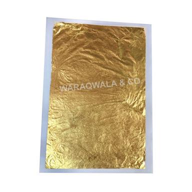 Edible Gold Leaf With 100% Vegetarian