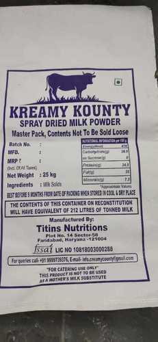 White Spray Dried Milk Powder
