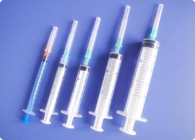 Stainless Steel Plastic Disposable Medical Syringe