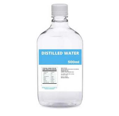 Distilled Water 500 Ml Packaging: Glass Bottle