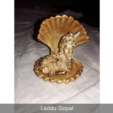 Easy To Clean Laddu Gopal Brass Statue