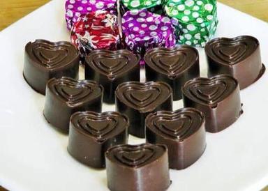 Dark Brown Soft And Tasty Molded Chocolates