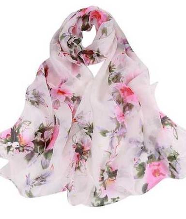 Any Cotton Printed Ladies Scarf