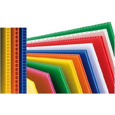 Multi Color Pp Plastic Corrugated Board