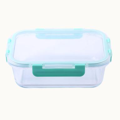 Transparent High Borosilicate Glass Food Container
