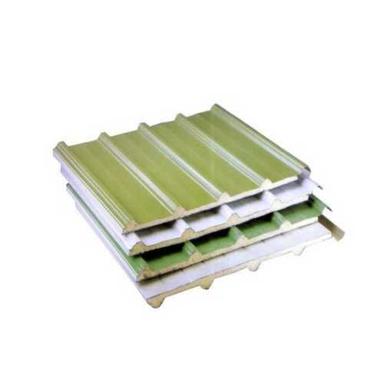 Green Galvanized Prefabricated Puf Panel