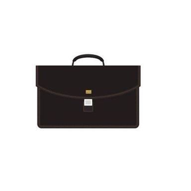 Polyester Black Promotional Laptop Bag
