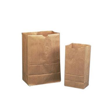 Recyclable Brown Paper Grocery Bag