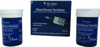डॉ। Odin Gdh-Fad 50 ग्लूकोमीटर स्ट्रिप्स का उपयोग: रक्त ग्लूकोज को मापना