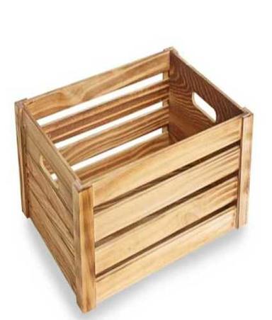 Brown Wooden Shipping Crates Box 