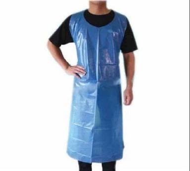 White / Blue / Green Blur Color Disposable Plastic Apron