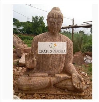 Durable 200Kg Sandstone Buddha Statue