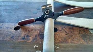 Steel Adjustable Portable Woodworking Spokeshave With Flat Base For Wood Craft