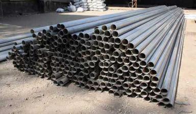Silver Stainless Steel Round Pipe