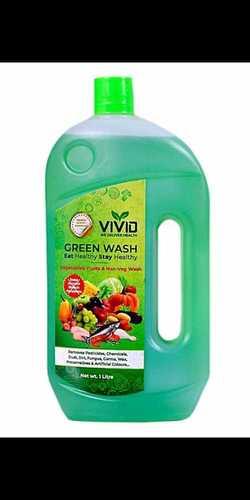 Vivid Green Wash 100% Safe For Vegetable, Fruits & Non-Veg Wash Application: Food