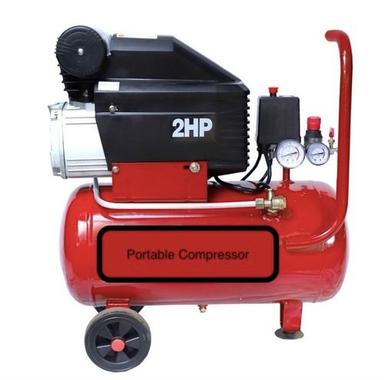 Heavy Duty 2 HP Portable Air Compressor