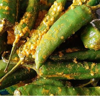 100% Nutritional Organic Green Chillies Pickles
