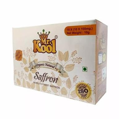 Organic Kashmiri Saffron Box 10Gm Grade: High