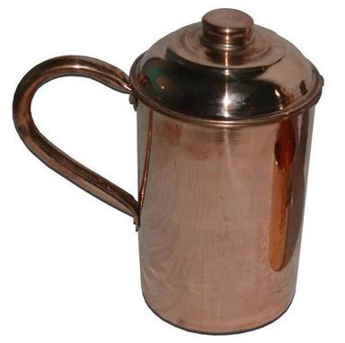 Various Colors Are Available Attractive Genuine Pure Copper Curved Jug