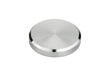 Metal Round Shape Silver Color Stainless Steel Mirror Cap For Furniture Fitting