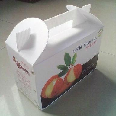 White Printed Pp Fruit Packaging Box