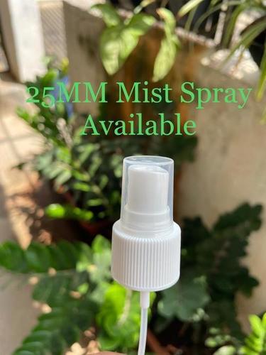 White 25Mm Plastic Mist Sprayer