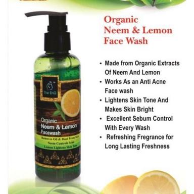 Organic Neem And Lemon Face Wash Shelf Life: 1 Years