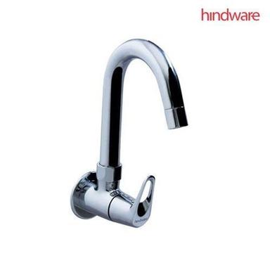 Round Skipper Wall Mounted Sink Cock With Normal Swivel Spout