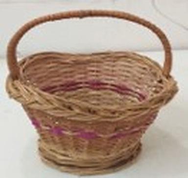 Natural Wood Colour Light Weight Fruit Basket