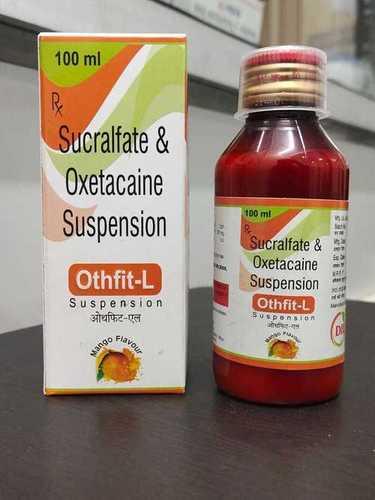 Disinfectant Spray Sucralfate & Oxetacaine Suspension