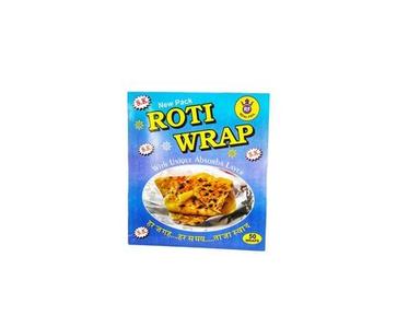 Silver S.K Roti Wrap Foil Paper (50 Pieces)