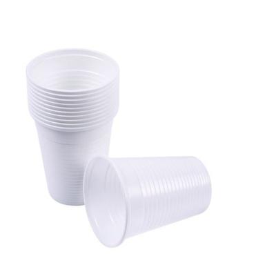 White Disposable Plastic Cup 200Ml