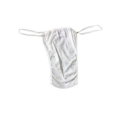 White Premium Disposable Spunlace Thongs