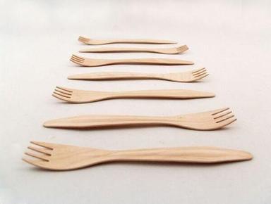 Various Colors Are Available Biodegradable Wooden Forks