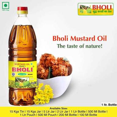 Bholi Brand Mustard Oil 1 Ltr Bottle
