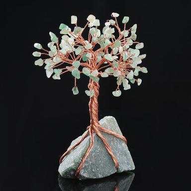 Multicolor Natural Polished Decorative Stone Tree