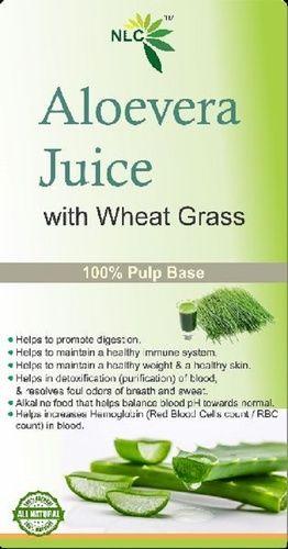 Aloe Vera Juice With Wheatgrass Grade: Medicine Grade