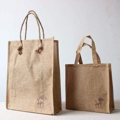 Eco Friendly Brown Jute Shopping Bag
