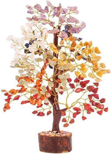 Multicolour Natural Agate Stone Tree Grade: A Grade