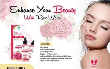 100% Herbal Gulab Jal Rose Water Recommended For: All