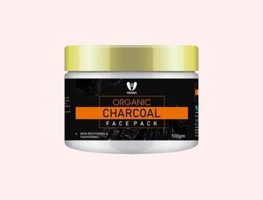 Organic Unisex Charcoal Face Pack Ingredients: Herbal
